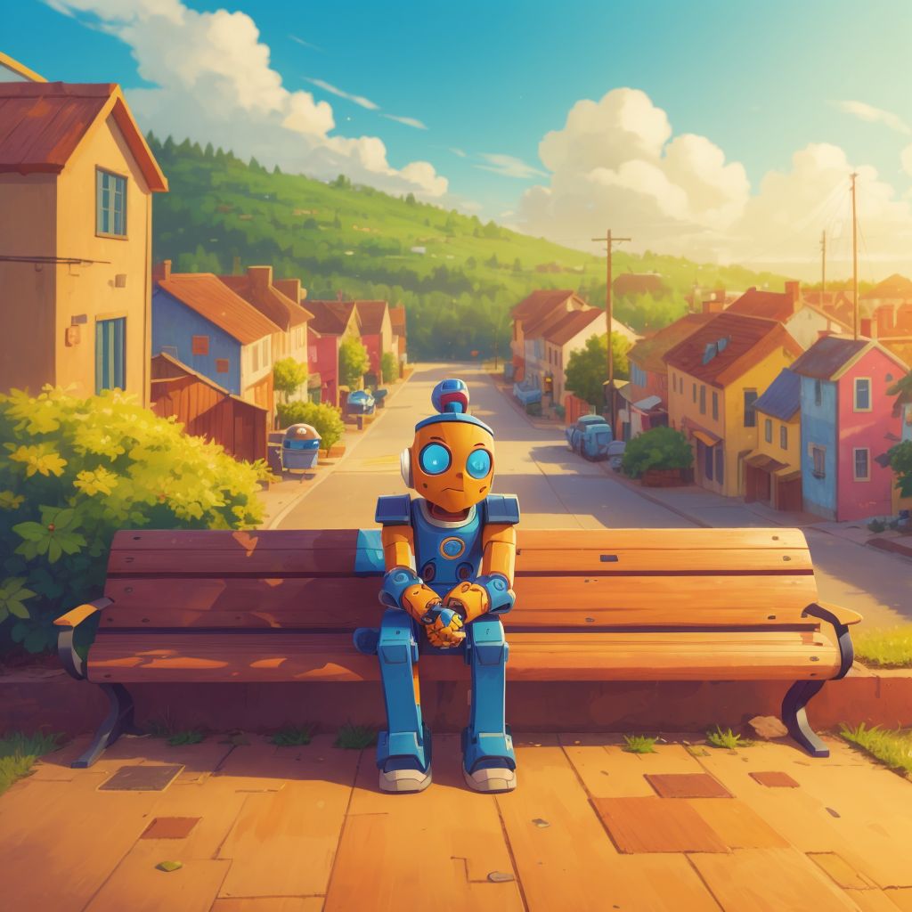 Jakie What is this again or the robot learns to be kind