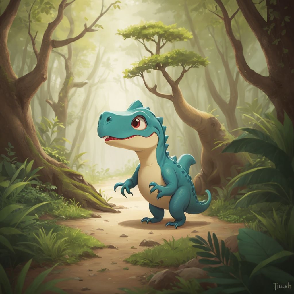  The Lonely Dinosaur named Elryc