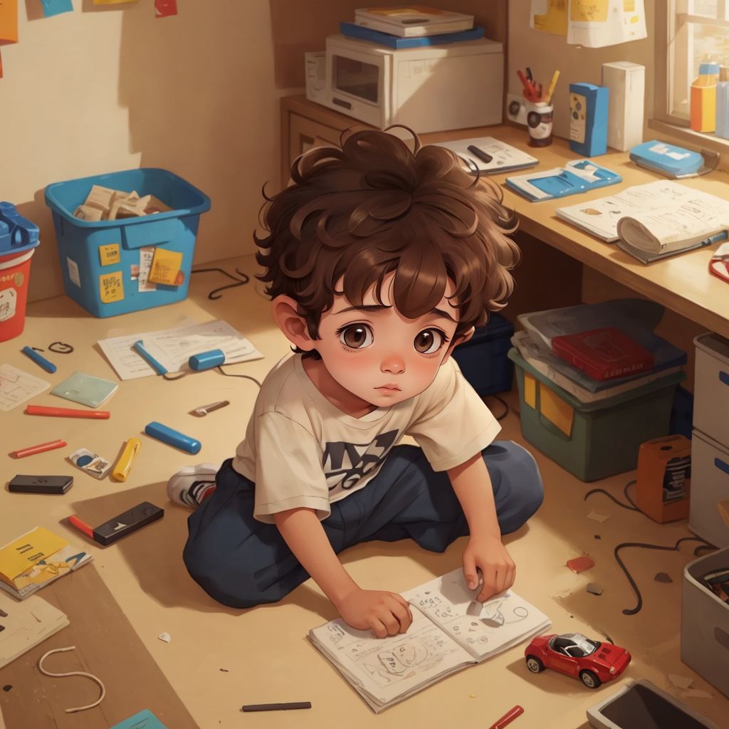 Lucas and the Magic Tidy Room