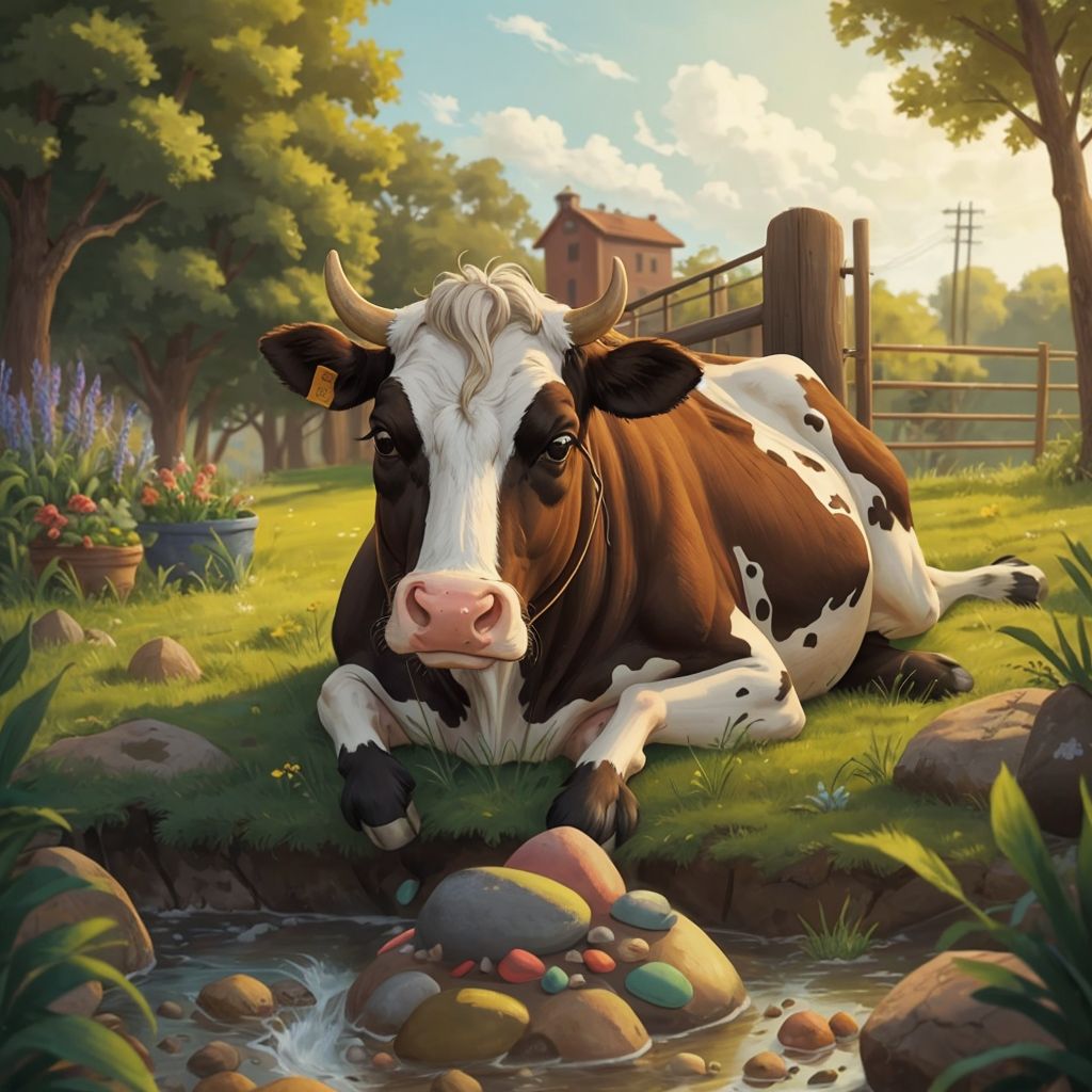 Mandy Moo, Has Many Things To Do!