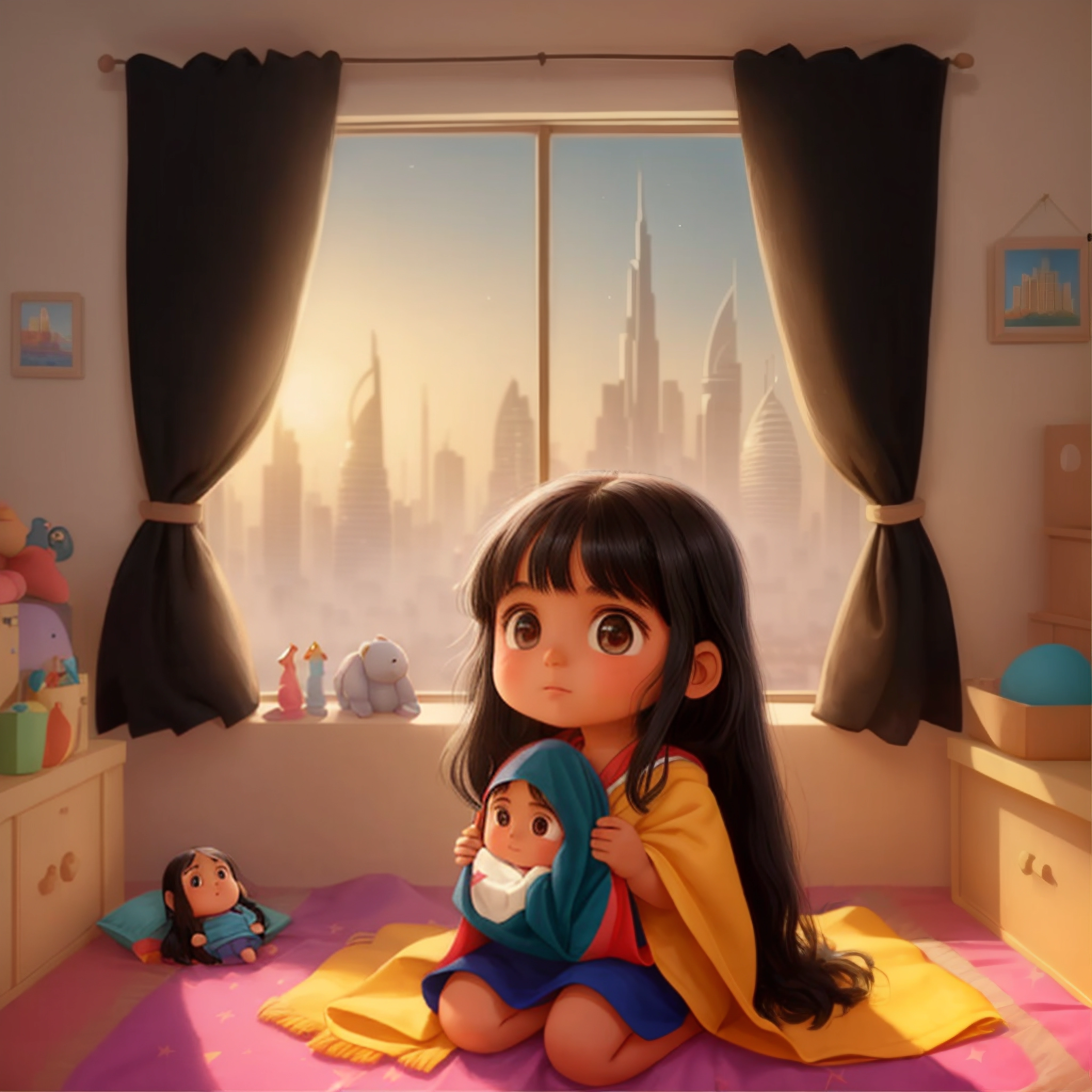 Ria's magical adventure in Dubai