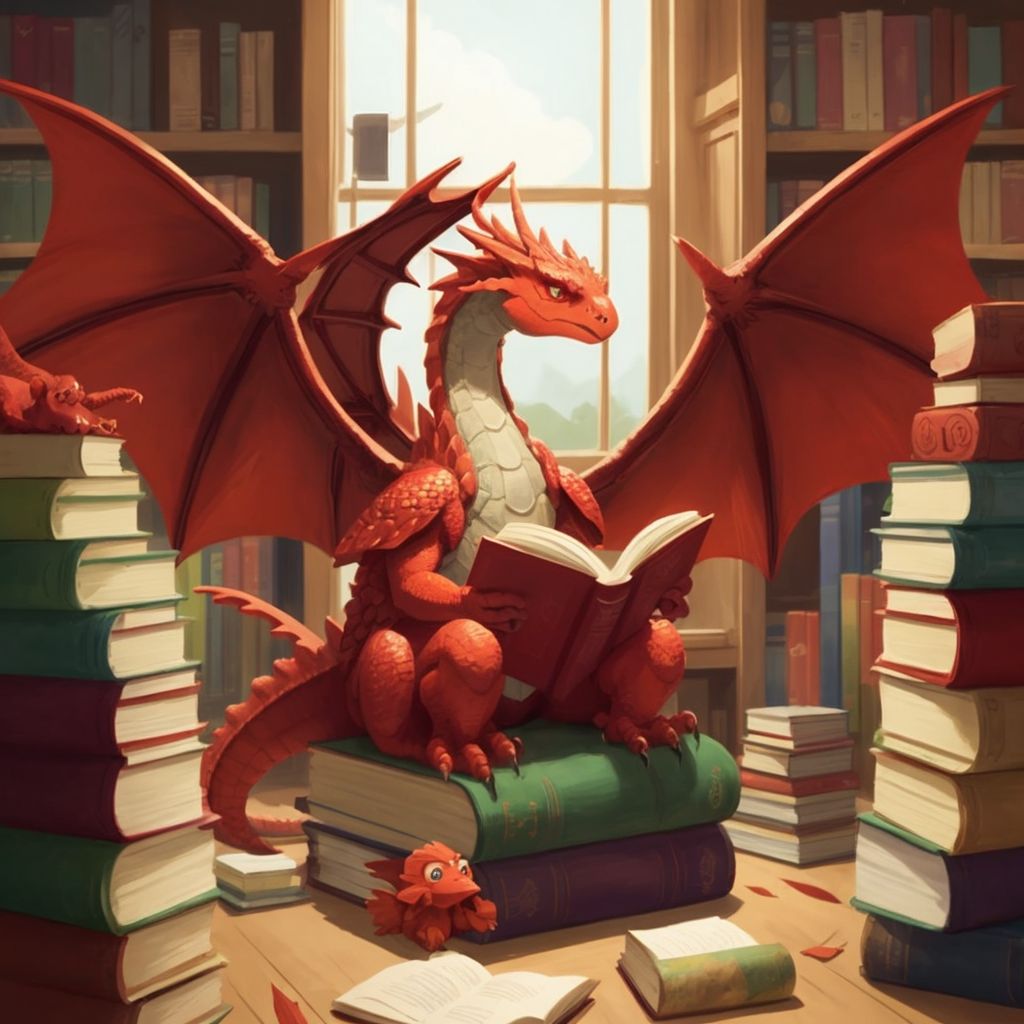 The Library Dragons